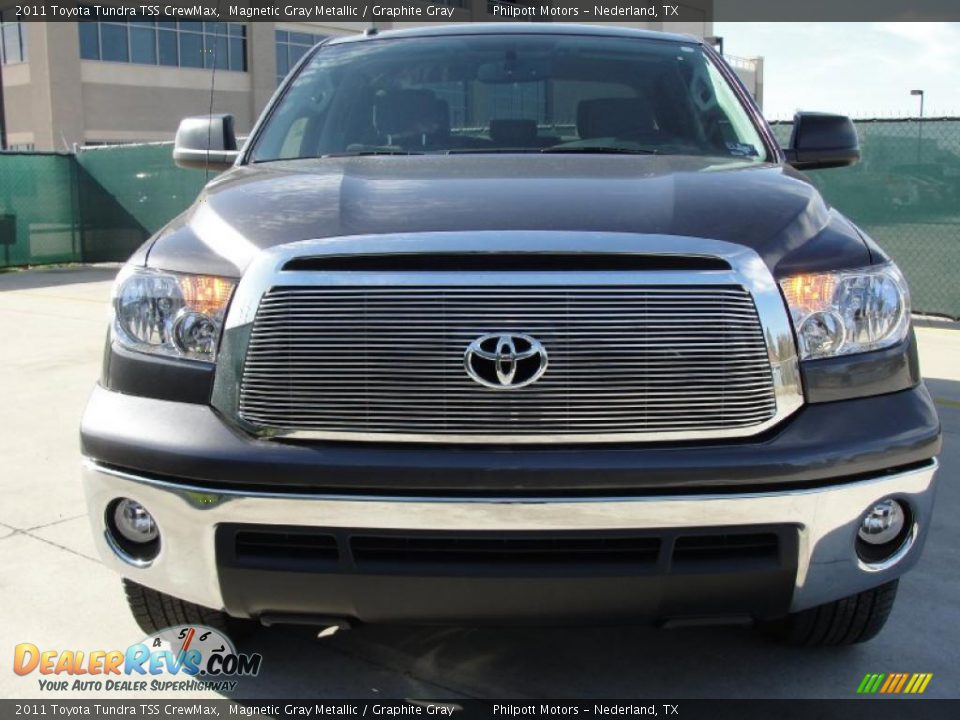 2011 Toyota Tundra TSS CrewMax Magnetic Gray Metallic / Graphite Gray Photo #8