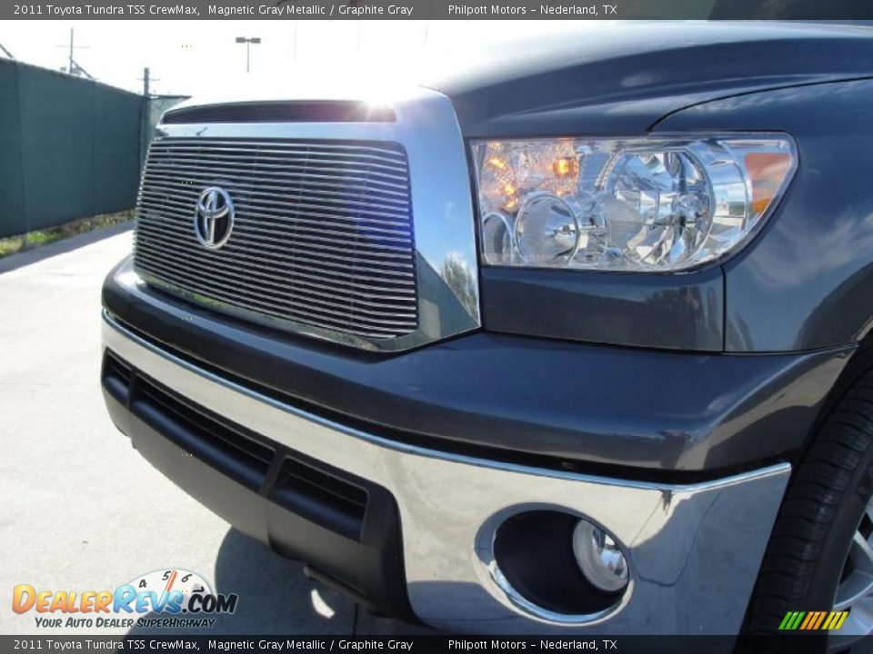 2011 Toyota Tundra TSS CrewMax Magnetic Gray Metallic / Graphite Gray Photo #9