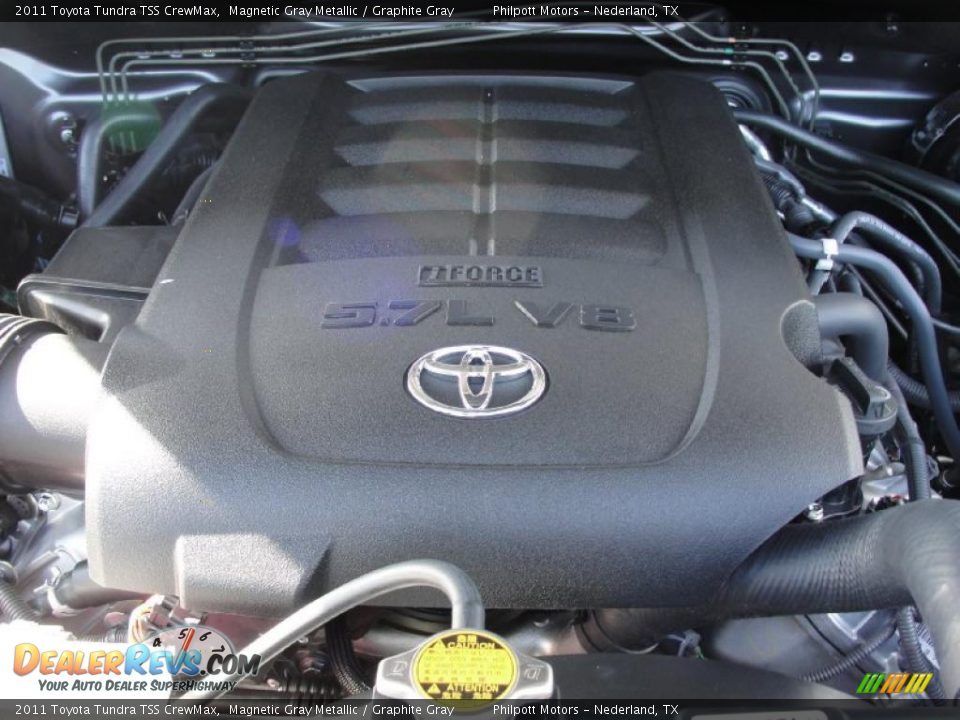 2011 Toyota Tundra TSS CrewMax 5.7 Liter i-Force DOHC 32-Valve Dual VVT-i V8 Engine Photo #18