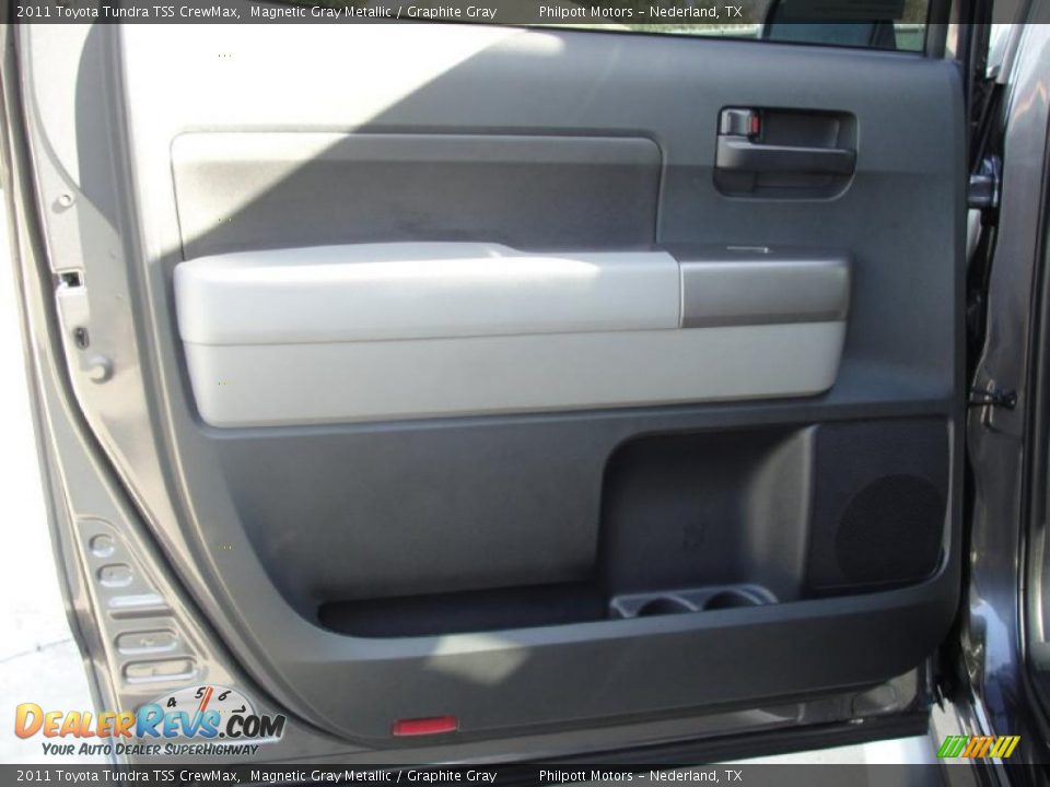 Door Panel of 2011 Toyota Tundra TSS CrewMax Photo #19