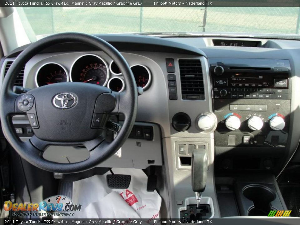 Dashboard of 2011 Toyota Tundra TSS CrewMax Photo #25