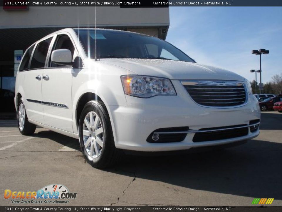 2011 Chrysler Town & Country Touring - L Stone White / Black/Light Graystone Photo #1