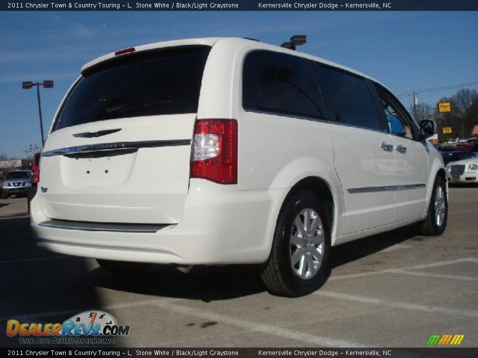 2011 Chrysler Town & Country Touring - L Stone White / Black/Light Graystone Photo #3