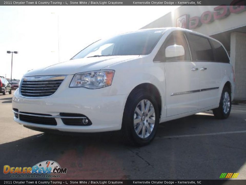2011 Chrysler Town & Country Touring - L Stone White / Black/Light Graystone Photo #4