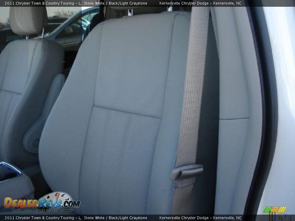 2011 Chrysler Town & Country Touring - L Stone White / Black/Light Graystone Photo #6