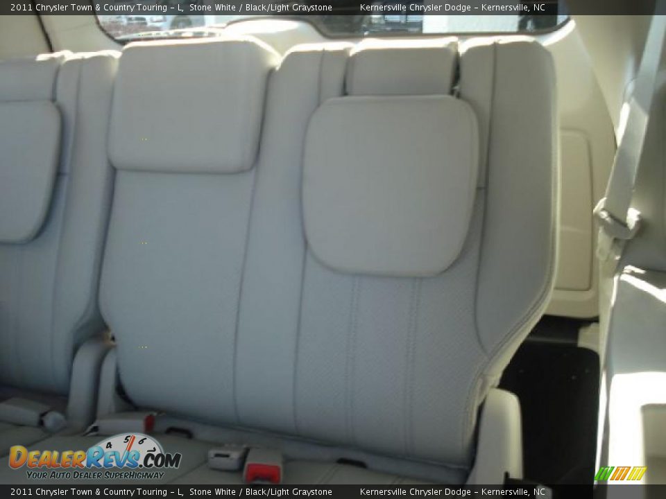2011 Chrysler Town & Country Touring - L Stone White / Black/Light Graystone Photo #10