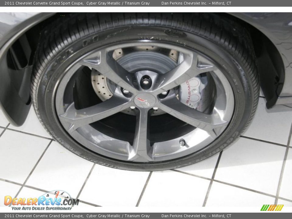 2011 Chevrolet Corvette Grand Sport Coupe Wheel Photo #15