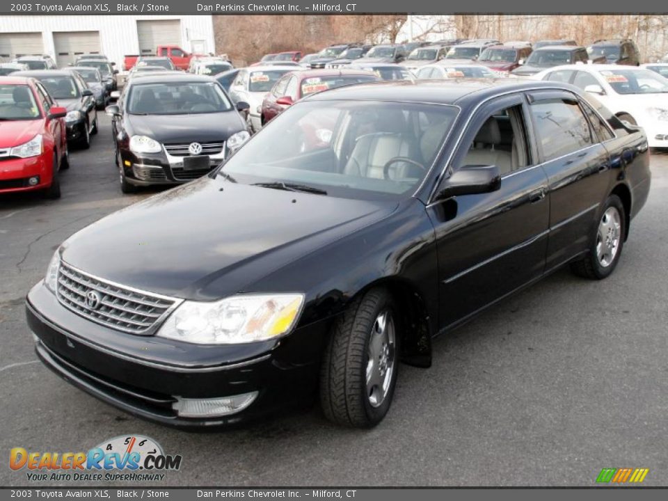 2003 Toyota Avalon XLS Black / Stone Photo #1