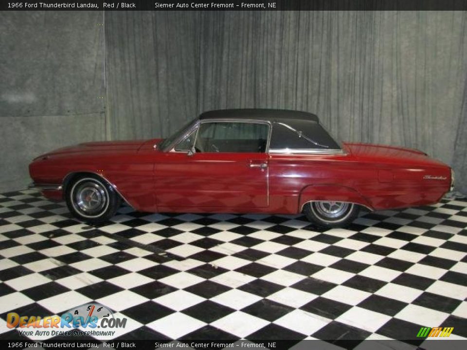 Red 1966 Ford Thunderbird Landau Photo #1