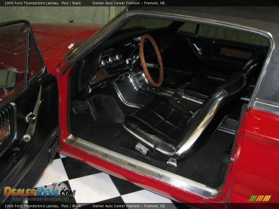 Black Interior - 1966 Ford Thunderbird Landau Photo #2