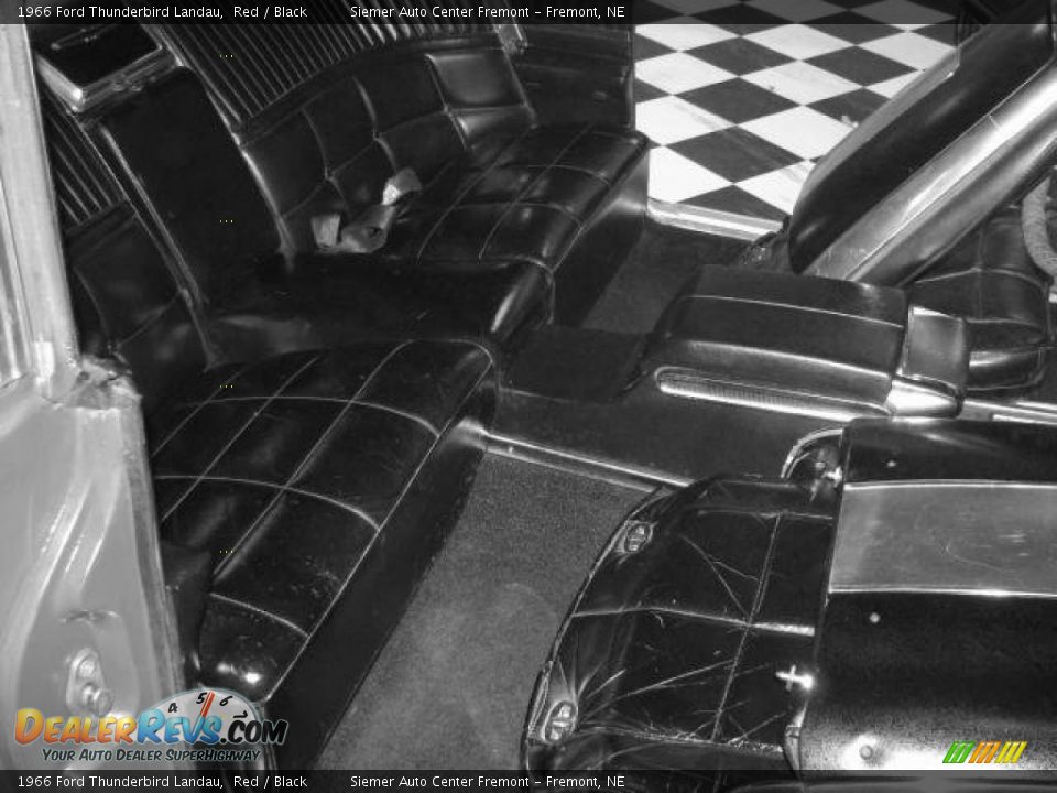 Black Interior - 1966 Ford Thunderbird Landau Photo #5