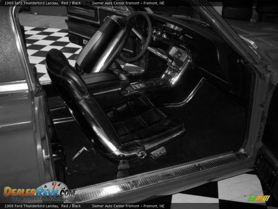 Black Interior - 1966 Ford Thunderbird Landau Photo #6