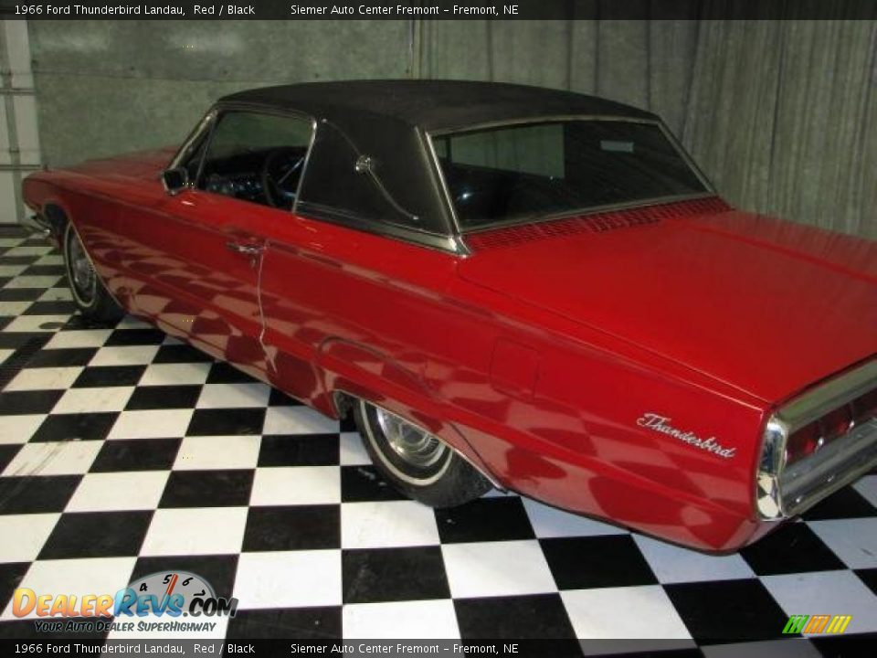 1966 Ford Thunderbird Landau Red / Black Photo #10