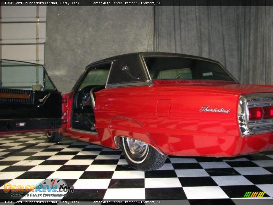 1966 Ford Thunderbird Landau Red / Black Photo #11