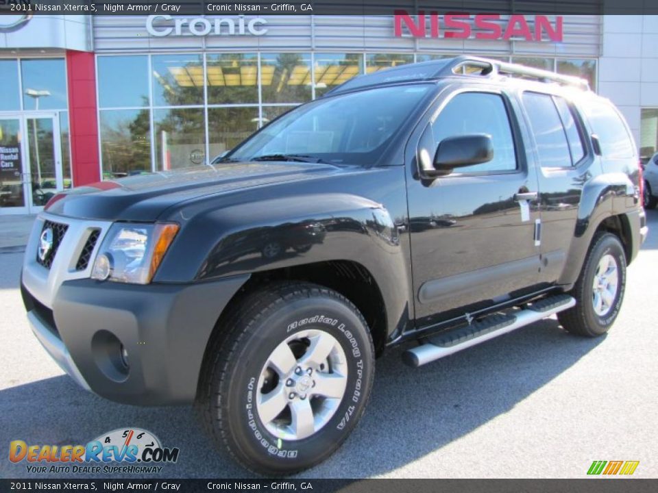 2011 Nissan Xterra S Night Armor / Gray Photo #1