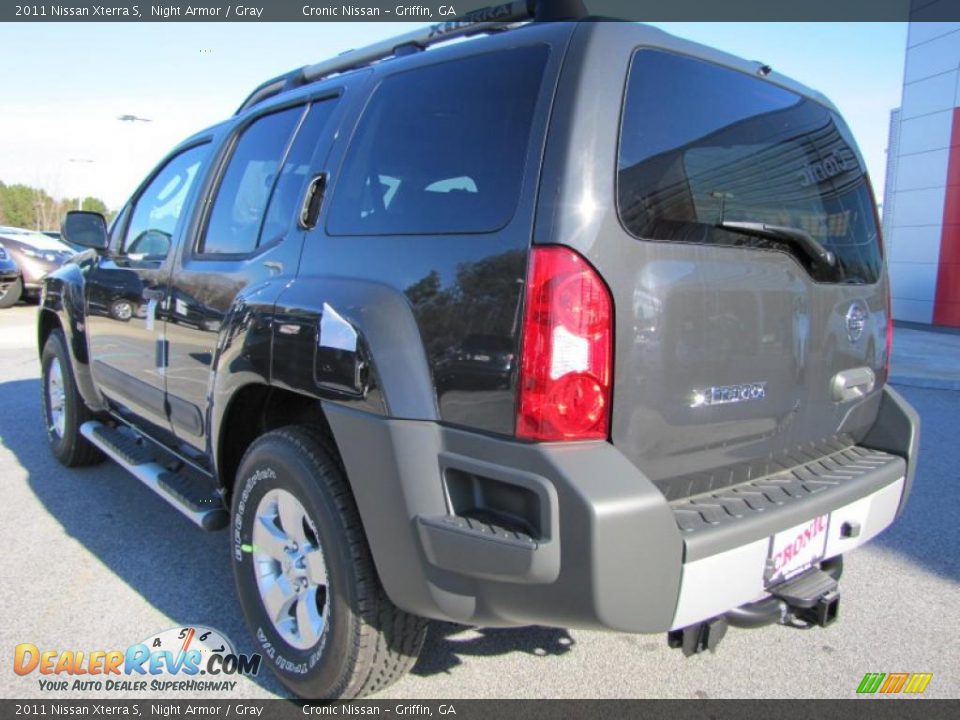 2011 Nissan Xterra S Night Armor / Gray Photo #3