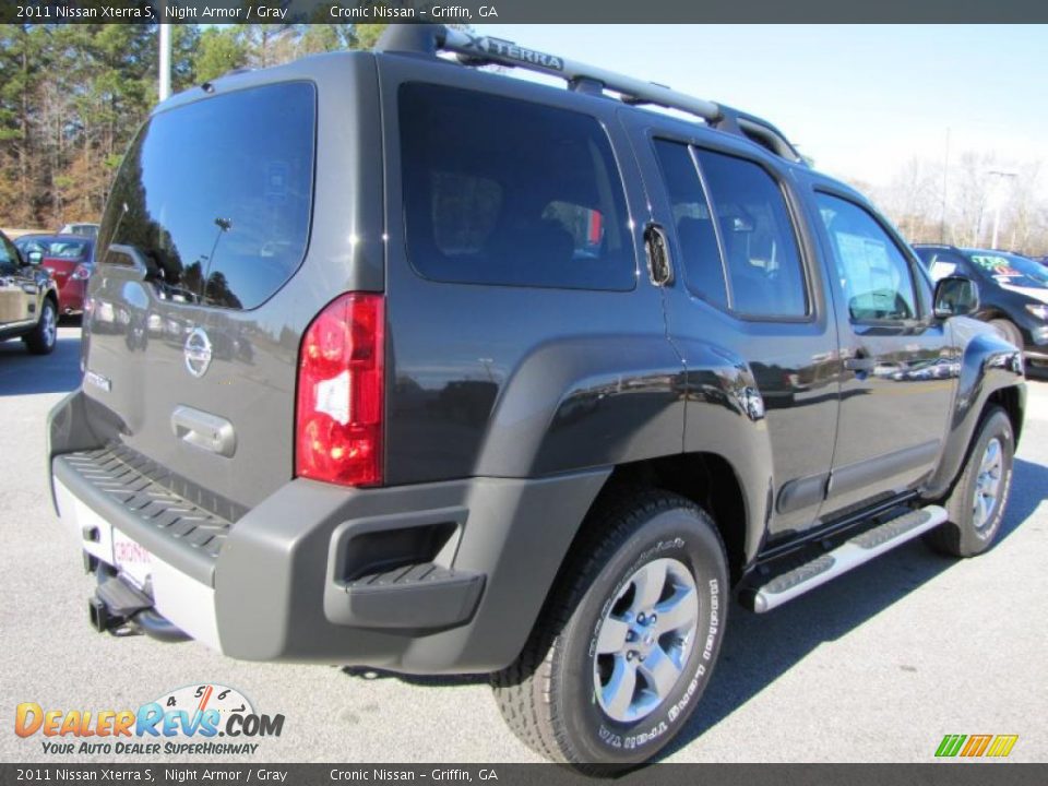 2011 Nissan Xterra S Night Armor / Gray Photo #4