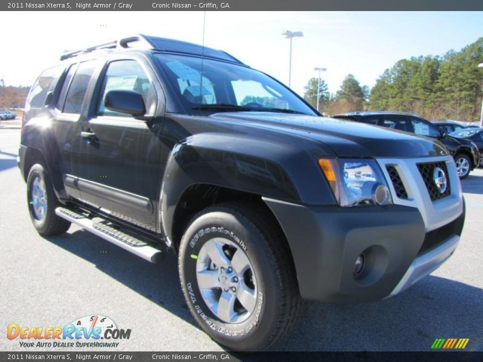 2011 Nissan Xterra S Night Armor / Gray Photo #6