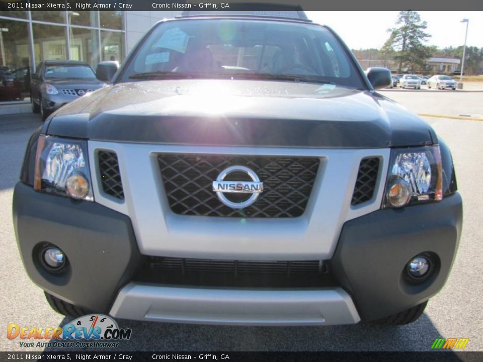 2011 Nissan Xterra S Night Armor / Gray Photo #7