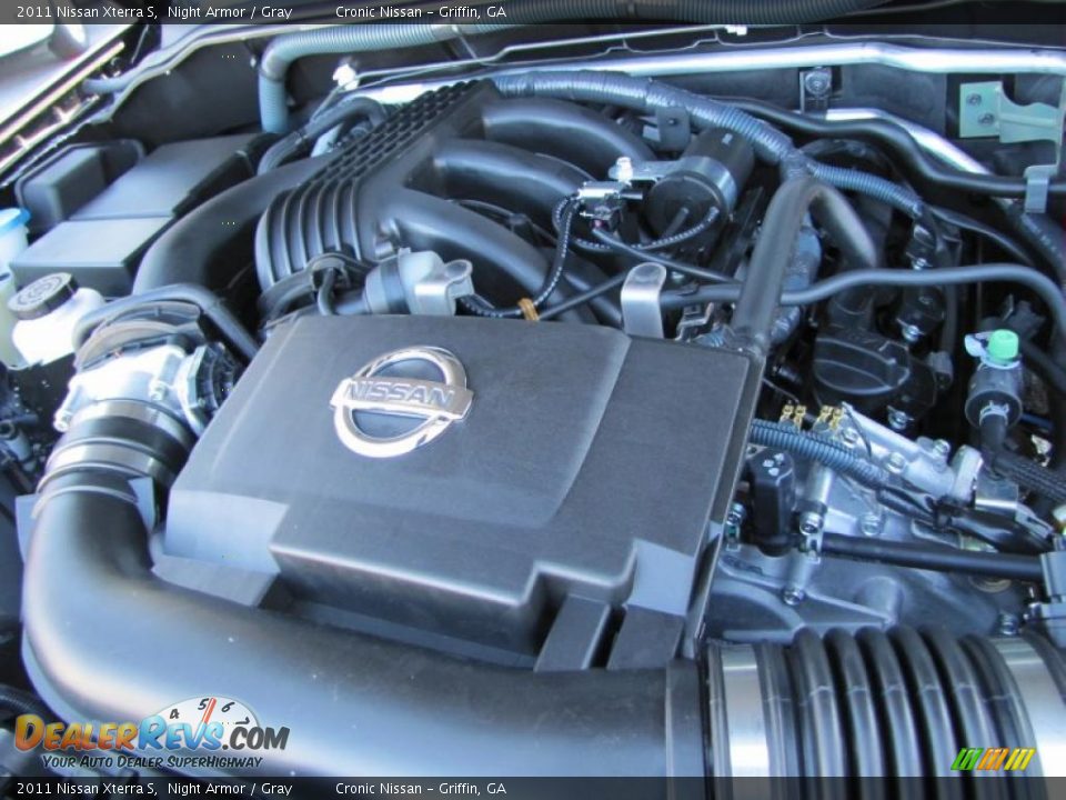 2011 Nissan Xterra S 4.0 Liter DOHC 24-Valve CVTCS V6 Engine Photo #9