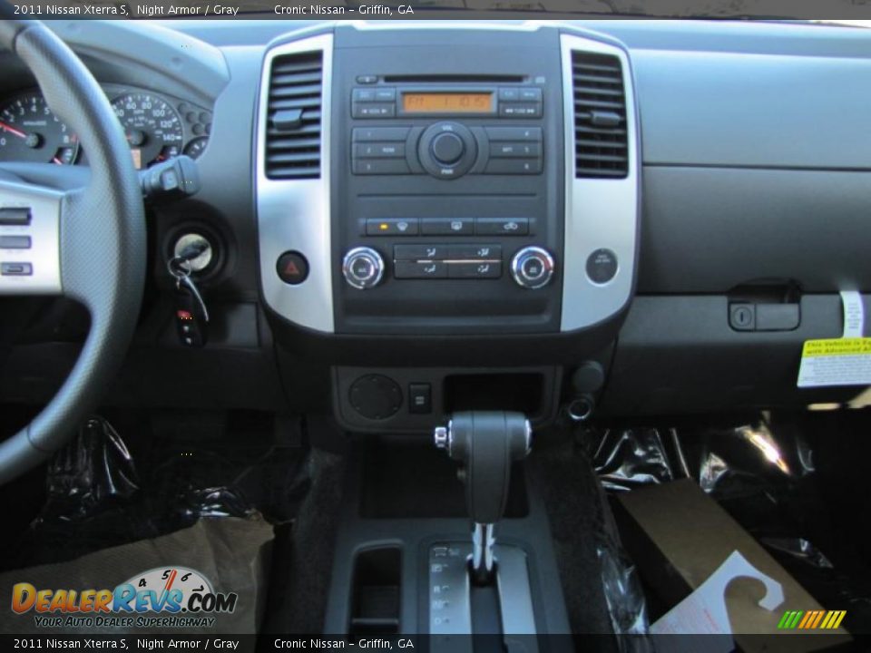 2011 Nissan Xterra S Night Armor / Gray Photo #10