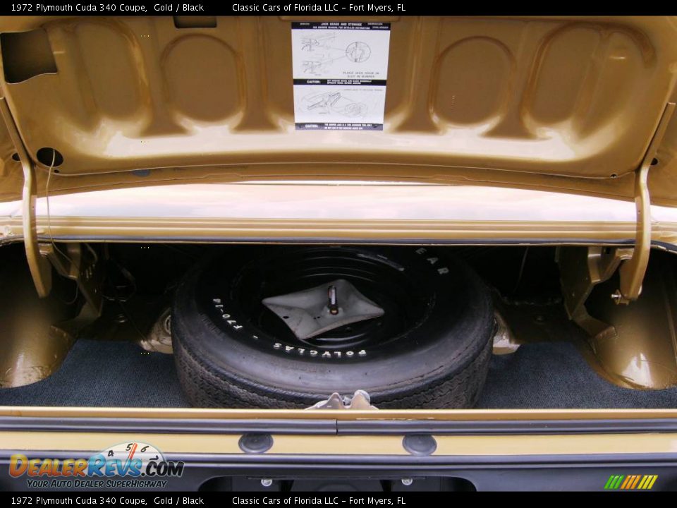 1972 Plymouth Cuda 340 Coupe Trunk Photo #26