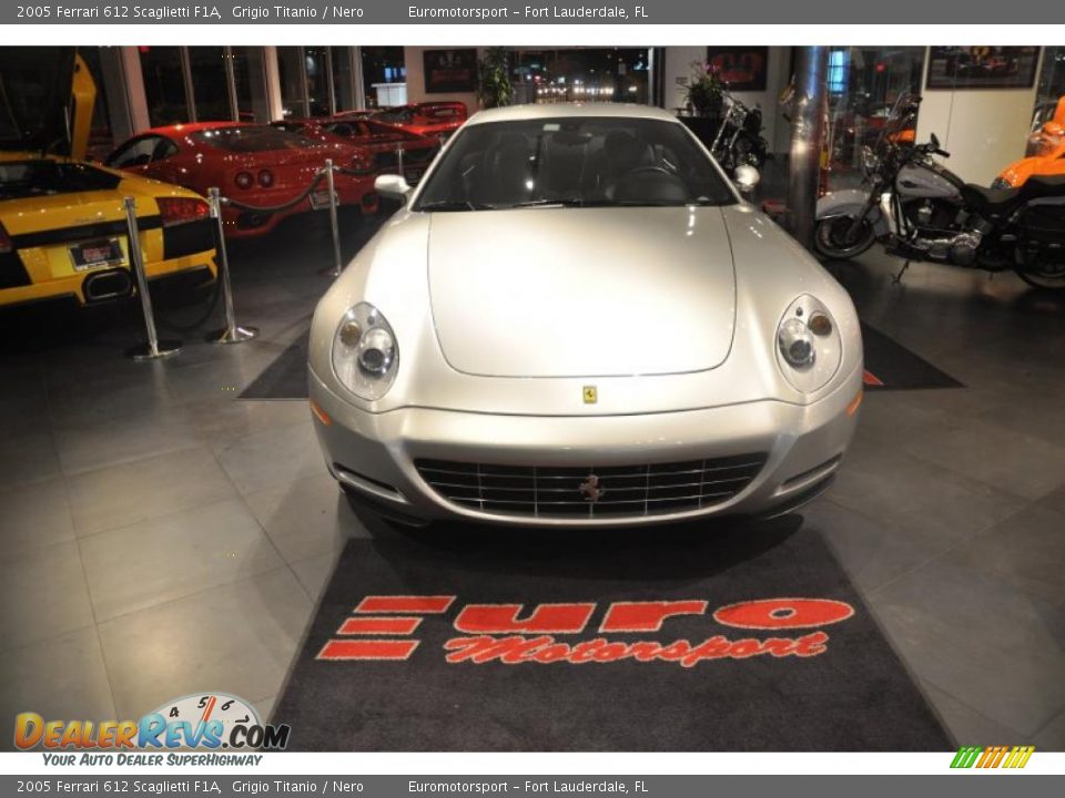2005 Ferrari 612 Scaglietti F1A Grigio Titanio / Nero Photo #3