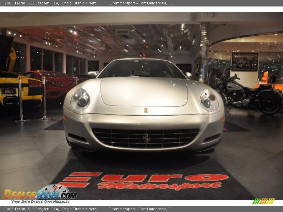 2005 Ferrari 612 Scaglietti F1A Grigio Titanio / Nero Photo #4
