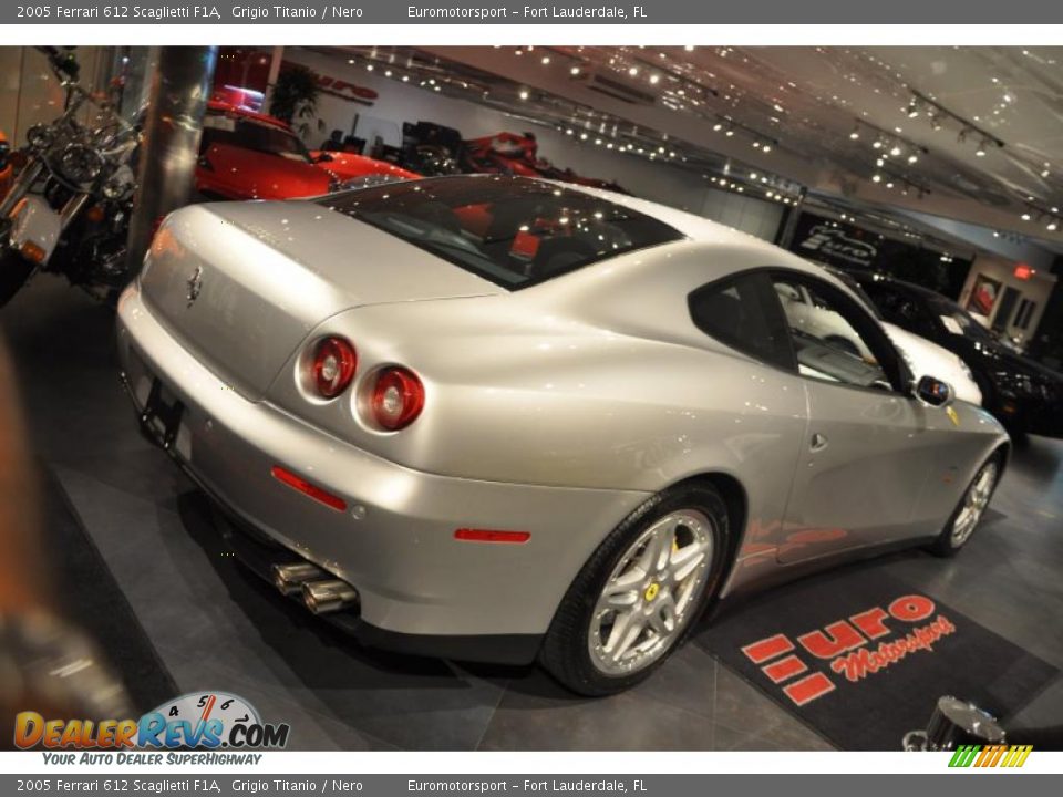 2005 Ferrari 612 Scaglietti F1A Grigio Titanio / Nero Photo #5