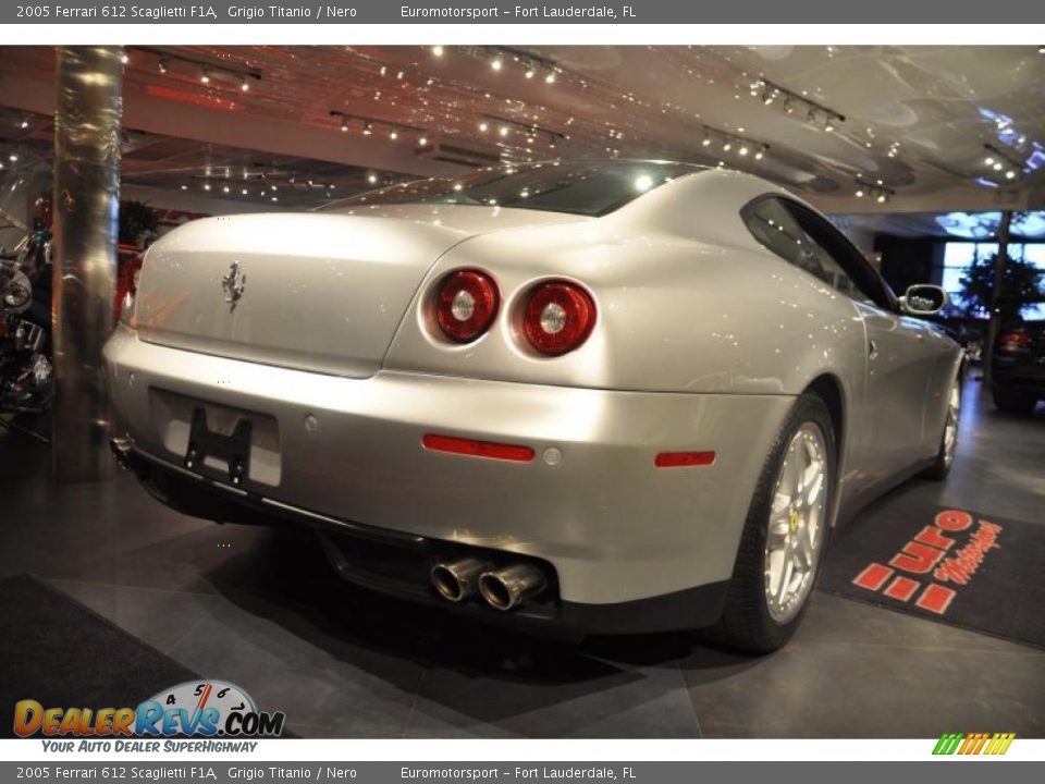 2005 Ferrari 612 Scaglietti F1A Grigio Titanio / Nero Photo #6