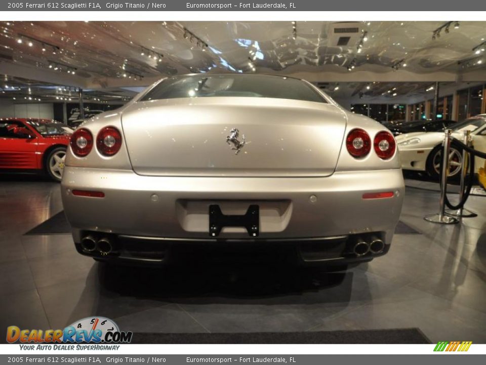2005 Ferrari 612 Scaglietti F1A Grigio Titanio / Nero Photo #8