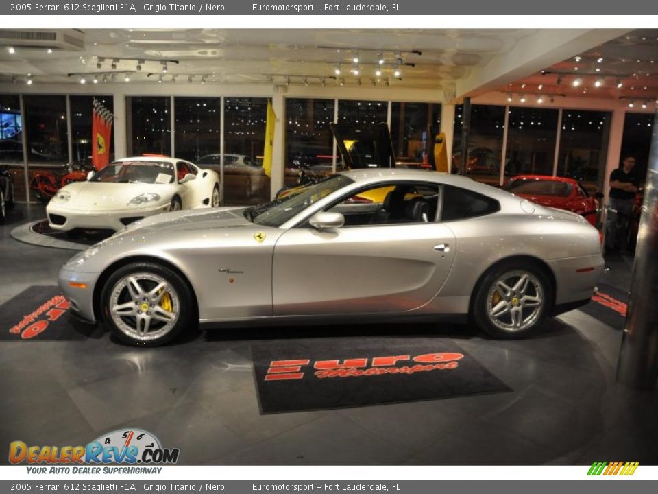 Grigio Titanio 2005 Ferrari 612 Scaglietti F1A Photo #11