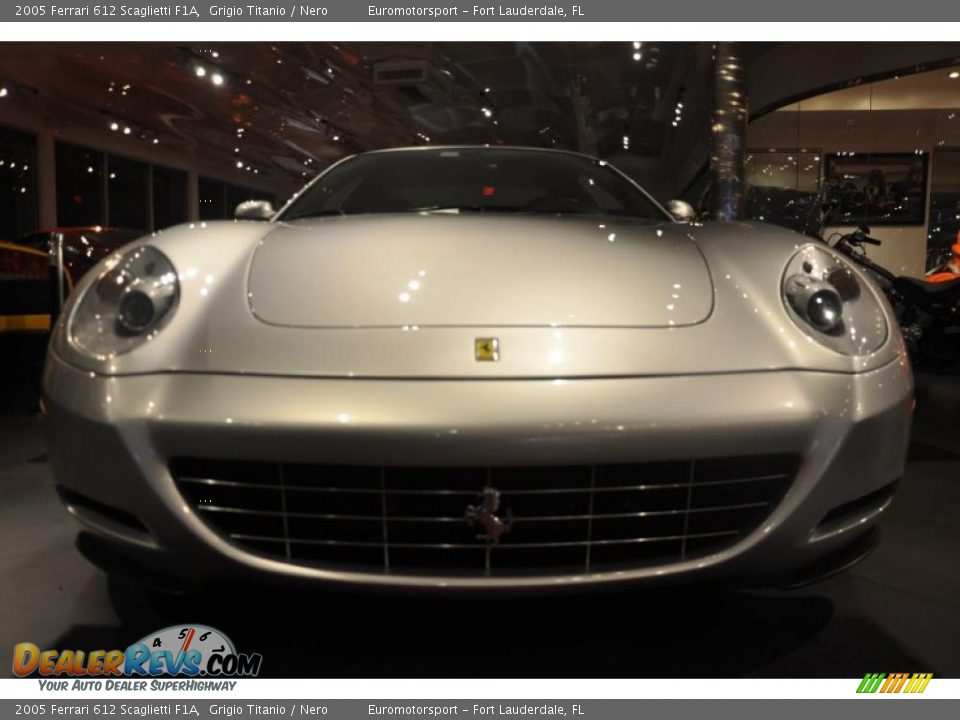 2005 Ferrari 612 Scaglietti F1A Grigio Titanio / Nero Photo #15