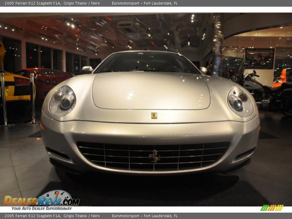 2005 Ferrari 612 Scaglietti F1A Grigio Titanio / Nero Photo #16