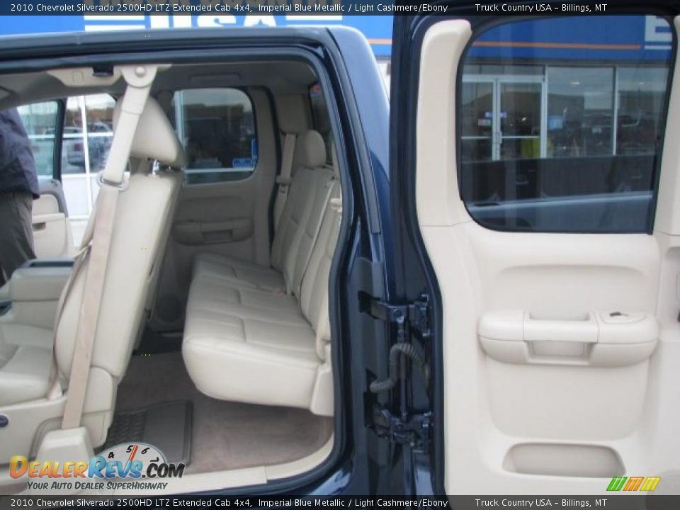 2010 Chevrolet Silverado 2500HD LTZ Extended Cab 4x4 Imperial Blue Metallic / Light Cashmere/Ebony Photo #6