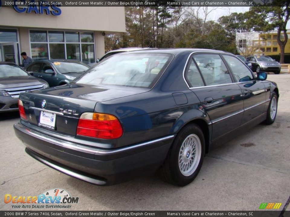 Oxford Green Metallic 2000 BMW 7 Series 740iL Sedan Photo #8