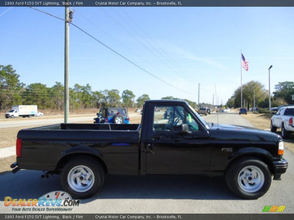 Black 1993 Ford F150 SVT Lightning Photo #9