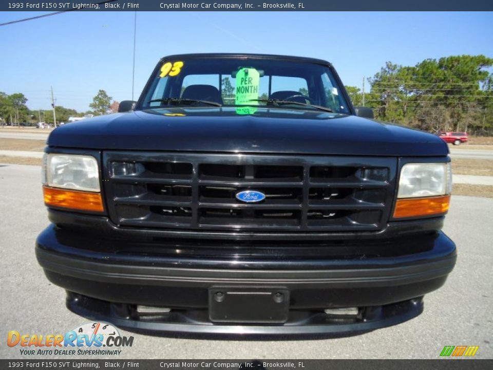 Black 1993 Ford F150 SVT Lightning Photo #14