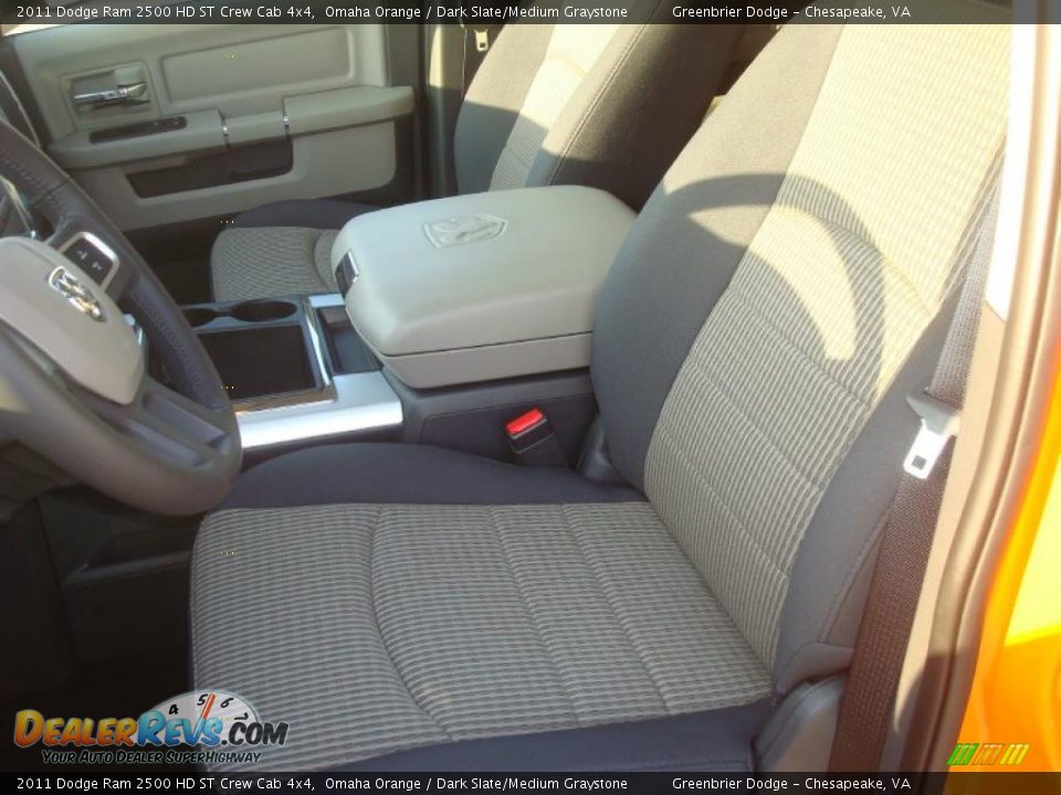 Dark Slate/Medium Graystone Interior - 2011 Dodge Ram 2500 HD ST Crew Cab 4x4 Photo #12