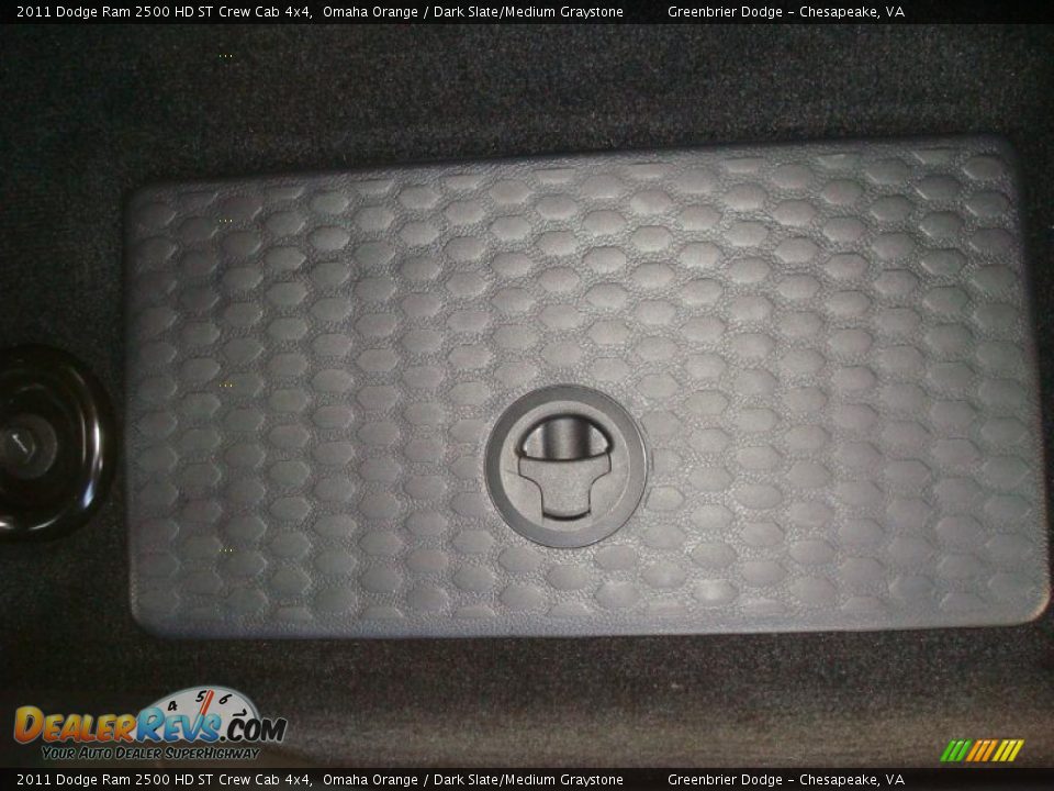 2011 Dodge Ram 2500 HD ST Crew Cab 4x4 Omaha Orange / Dark Slate/Medium Graystone Photo #15
