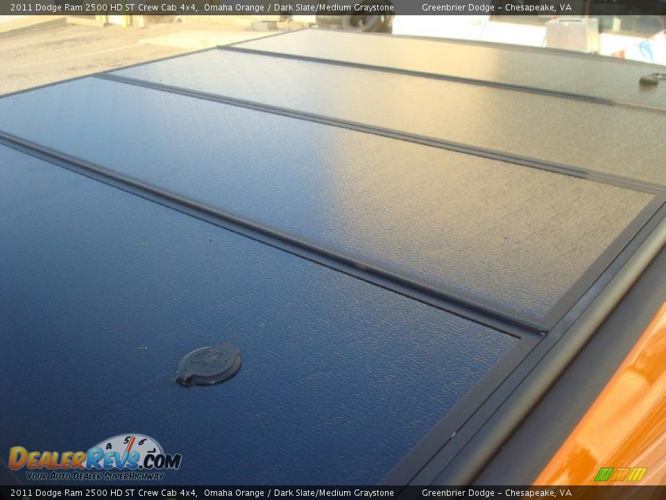 2011 Dodge Ram 2500 HD ST Crew Cab 4x4 Omaha Orange / Dark Slate/Medium Graystone Photo #18