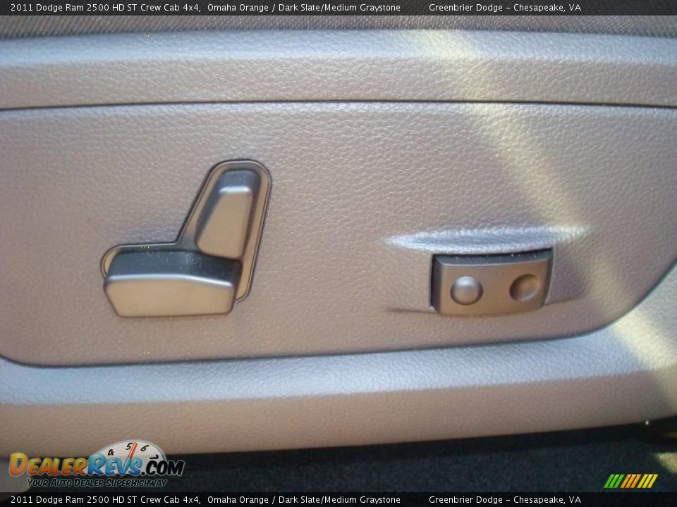 2011 Dodge Ram 2500 HD ST Crew Cab 4x4 Omaha Orange / Dark Slate/Medium Graystone Photo #19