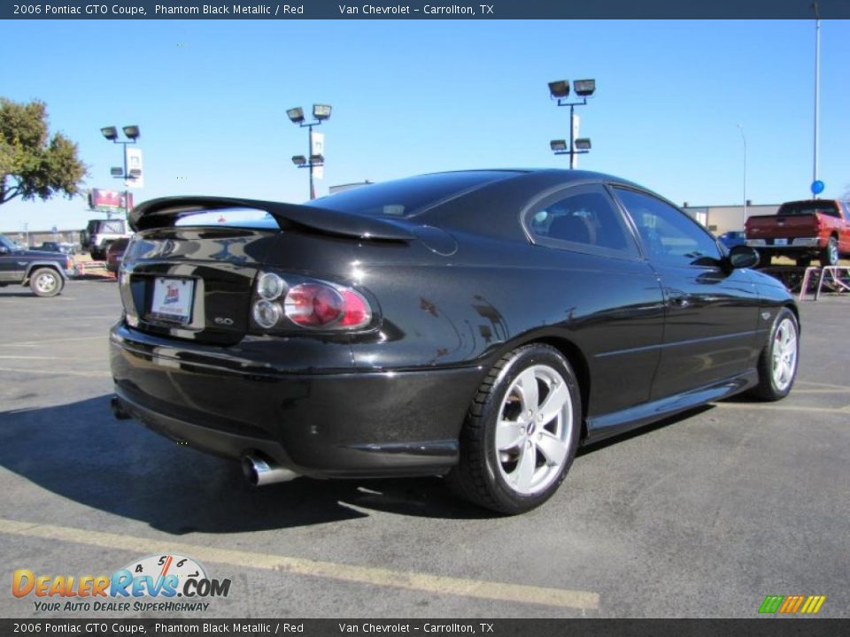Phantom Black Metallic 2006 Pontiac GTO Coupe Photo #6