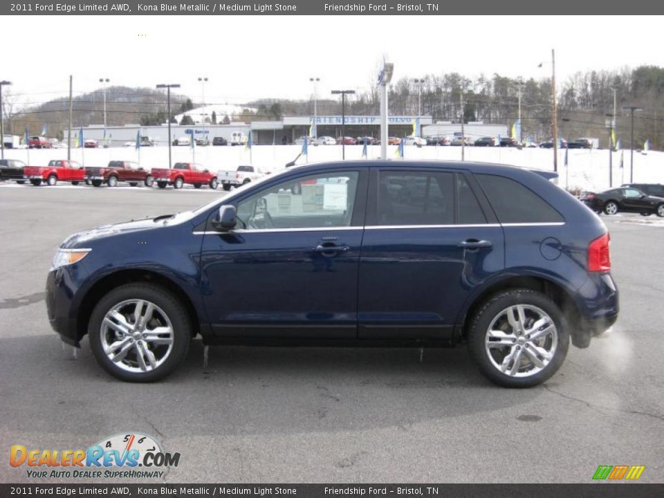 Kona Blue Metallic 2011 Ford Edge Limited AWD Photo #1