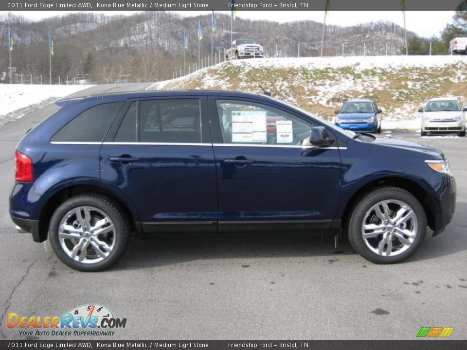 Kona Blue Metallic 2011 Ford Edge Limited AWD Photo #5