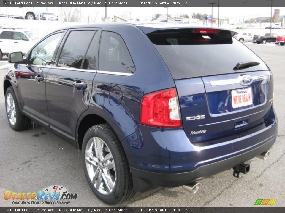 Kona Blue Metallic 2011 Ford Edge Limited AWD Photo #8