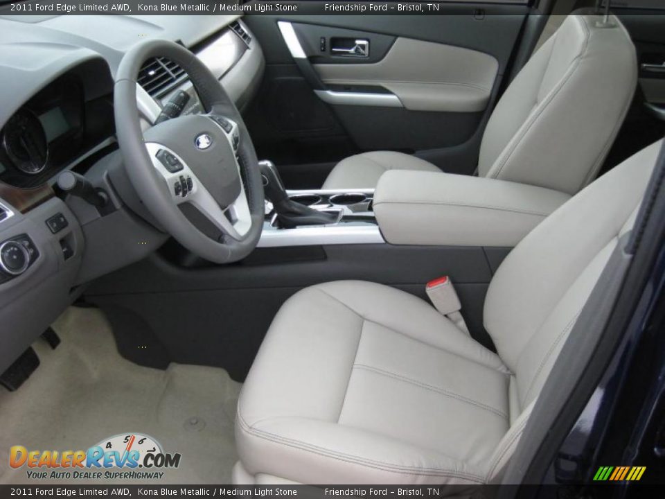 Medium Light Stone Interior - 2011 Ford Edge Limited AWD Photo #12