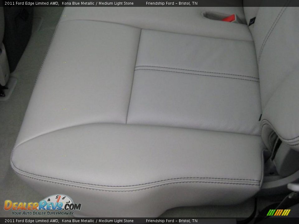 2011 Ford Edge Limited AWD Kona Blue Metallic / Medium Light Stone Photo #16