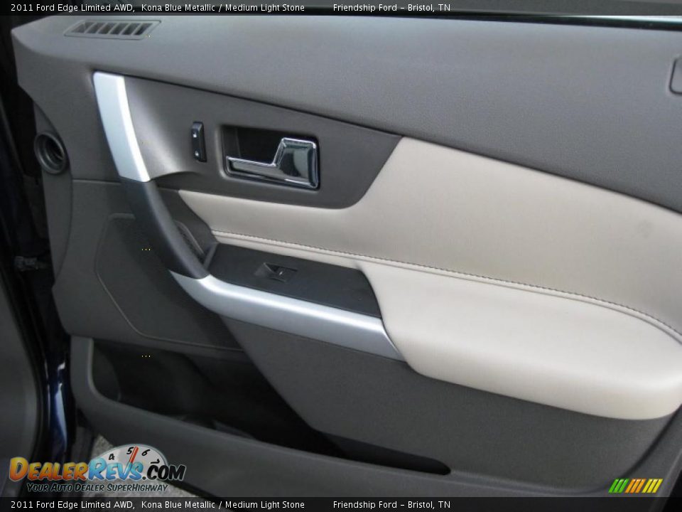 2011 Ford Edge Limited AWD Kona Blue Metallic / Medium Light Stone Photo #20