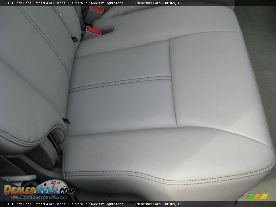 2011 Ford Edge Limited AWD Kona Blue Metallic / Medium Light Stone Photo #22